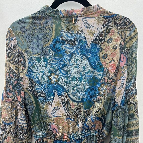 Elegant Multicolor Misa Los Angeles Maxi Dress - Picture 6 of 7